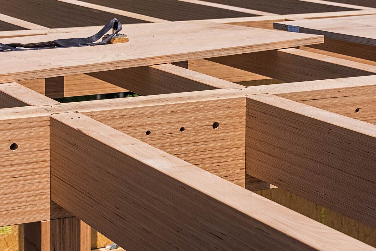 Bauen mit Laubholz