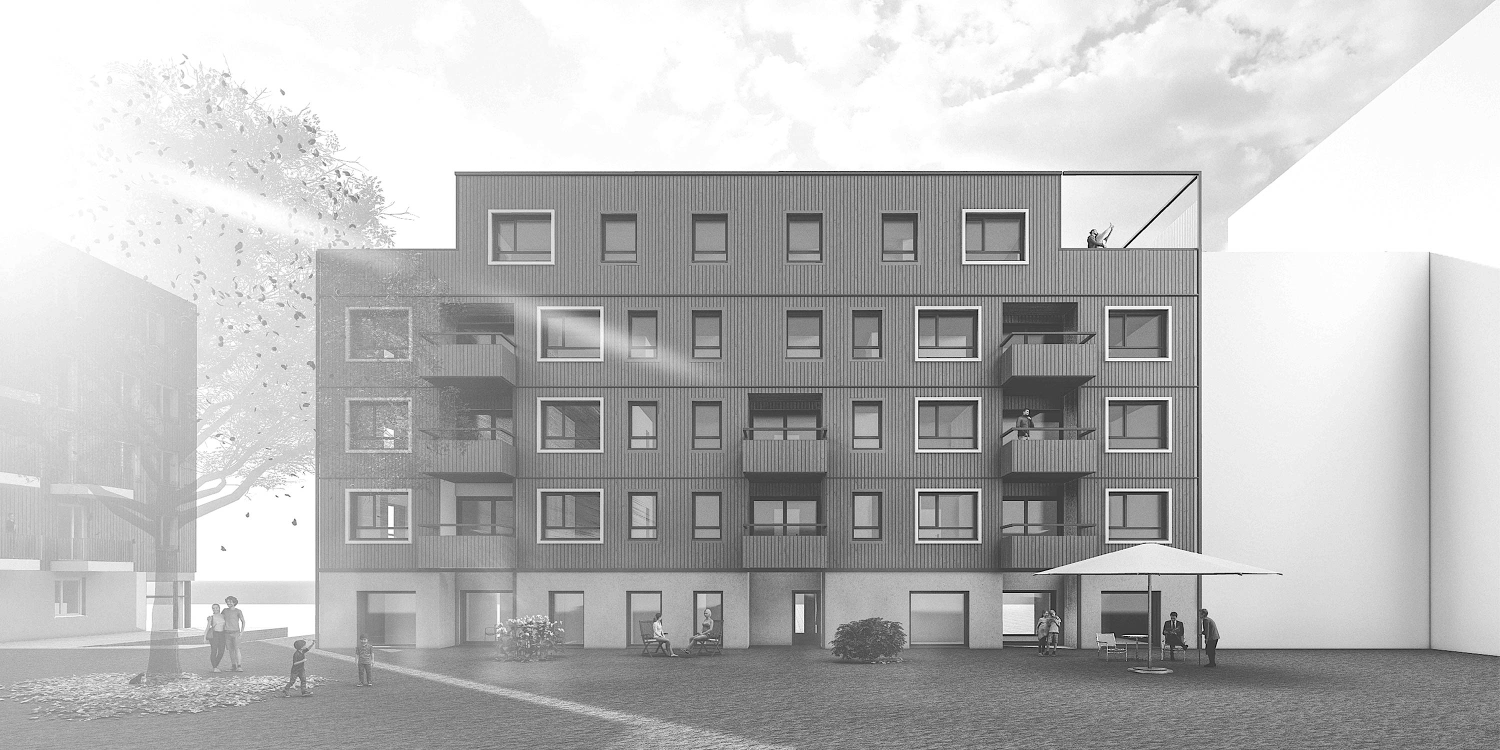 Wohnanlage Ulmer Schachtel